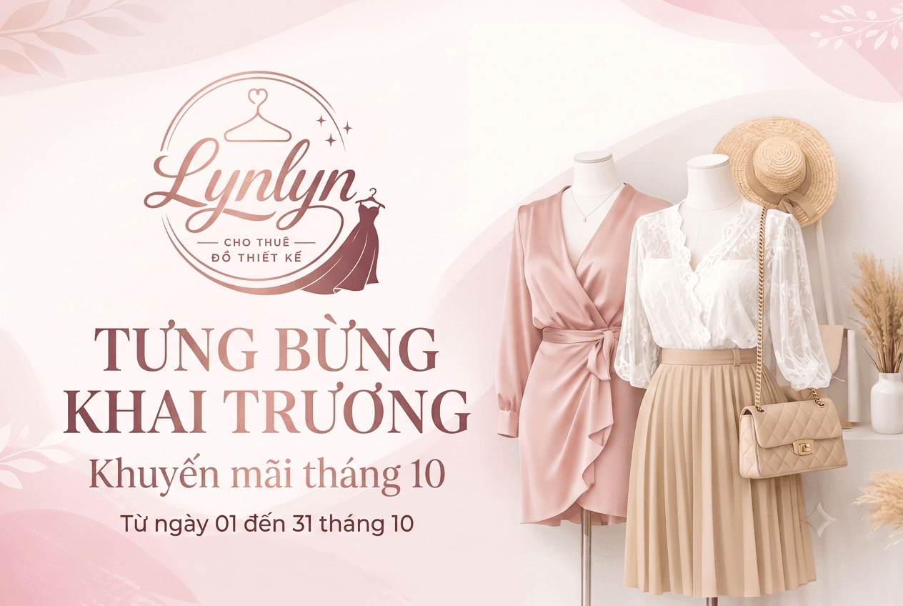 Tỏa sáng rạng ngời cùng LynLyn.